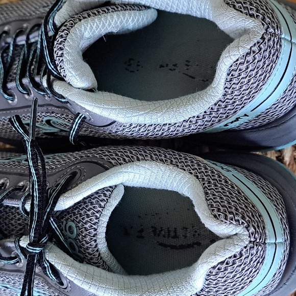 GDEFY Womens Mighty Walk Gravity Defyer Athletic/Walking Sneakers Grey/Aqua S8.5 - Picture 9 of 10